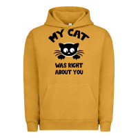 Pigment Peanut Butter My Cat Was Right About You Urban Hoodie - Bettercallsaul