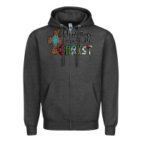 Charcoal Heather christmas begins with christ Zipper Hoodie - AdoDesignShop
