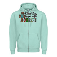 Seafoam christmas begins with christ Zipper Hoodie - AdoDesignShop