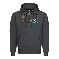 Smoke christmas begins with christ Zipper Hoodie - AdoDesignShop