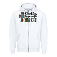 White christmas begins with christ Zipper Hoodie - AdoDesignShop