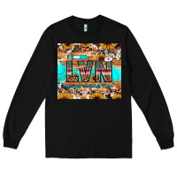Black lvn licensed vocational nurse Long Sleeve Tee - JahusDesignShop