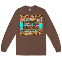 Chestnut lvn licensed vocational nurse Long Sleeve Tee - JahusDesignShop