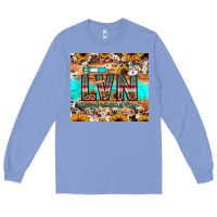 Colony Blue lvn licensed vocational nurse Long Sleeve Tee - JahusDesignShop