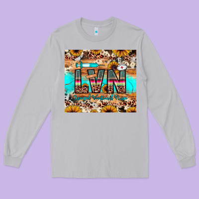 Lvn Licensed Vocational Nurse Long Sleeve Tee Designed By Jahusdesignshop