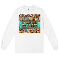 White lvn licensed vocational nurse Long Sleeve Tee - JahusDesignShop