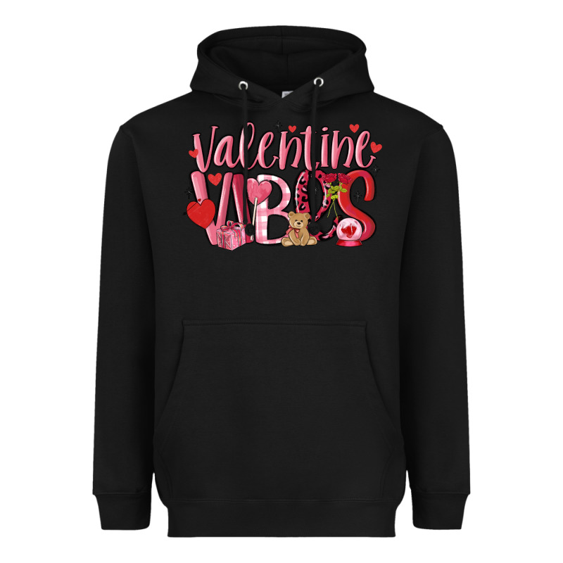 Valentine Vibes Heavyweight Hoodie by MaliasSmallBusiness | Teevron