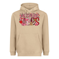 Mushroom valentine vibes Heavyweight Hoodie - MaliasSmallBusiness