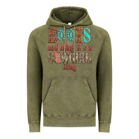 Vintage Olive boots and bling its a cowgirl thing Vintage Hoodie - texasbilliewilder