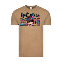 Vintage Coffee hot mess mom messy bun Vintage Tee - Zillion Design Studio