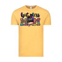 Vintage Mustard hot mess mom messy bun Vintage Tee - Zillion Design Studio