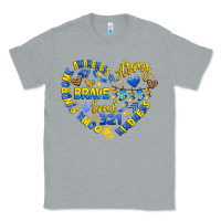 Heather Grey down syndrome awareness heart Classic Tee - Artiststas