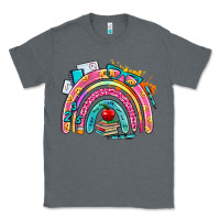 Charcoal Heather school rainbow Classic Tee - AdoDesignShop