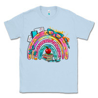 Dusty Blue school rainbow Classic Tee - AdoDesignShop
