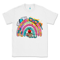 White school rainbow Classic Tee - AdoDesignShop