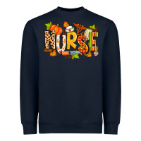 Navy fall nurse Heavyweight Sweatshirt - Zillion Design Studio