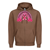 Chestnut breast cancer rainbow Zipper Hoodie - AdoDesignShop