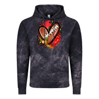 Cloud Black fruits and football heart Vintage Hoodie - Zillion Design Studio