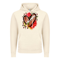 Vintage Artic fruits and football heart Vintage Hoodie - Zillion Design Studio