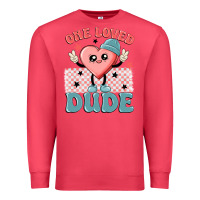 Cardinal one loved dude Premium Sweatshirt - MaliasSmallBusiness