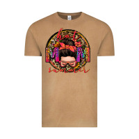 Vintage Camel hot mom summer messy bun Vintage Tee - Zillion Design Studio