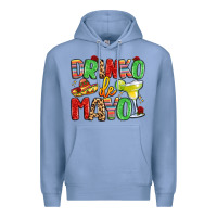 Colony Blue drinko de mayo Premium Hoodie - LillyAllenDesigns