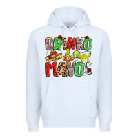 White drinko de mayo Premium Hoodie - LillyAllenDesigns
