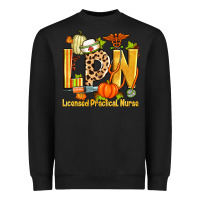 Black fall lpn licensed practical nurse Heavyweight Sweatshirt - Zillion Design Studio