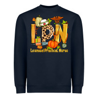 Navy fall lpn licensed practical nurse Heavyweight Sweatshirt - Zillion Design Studio