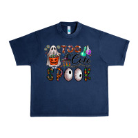 Navy too cute to spook Urban Heavy Tee - CowhideDigitalArt