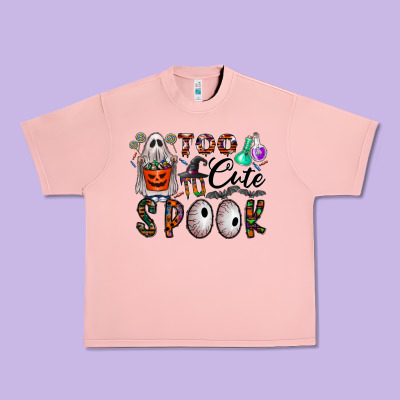 Too Cute To Spook Urban Heavy Tee Designed By Cowhidedigitalart