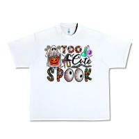 White too cute to spook Urban Heavy Tee - CowhideDigitalArt