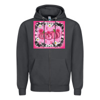 Smoke breast cancer pumpkins Zipper Hoodie - AdoDesignShop
