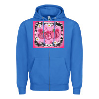 True Royal breast cancer pumpkins Zipper Hoodie - AdoDesignShop