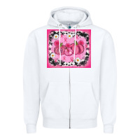 White breast cancer pumpkins Zipper Hoodie - AdoDesignShop
