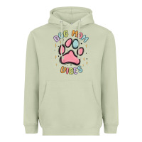 Matcha dog mom vibes Heavyweight Hoodie - MaliasSmallBusiness
