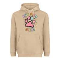 Mushroom dog mom vibes Heavyweight Hoodie - MaliasSmallBusiness