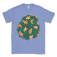 Colony Blue christmas gingerbread cookies patch Classic Tee - BundleAndBundleShop