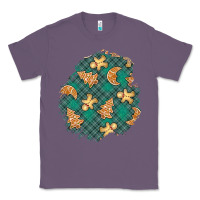 Lavender christmas gingerbread cookies patch Classic Tee - BundleAndBundleShop