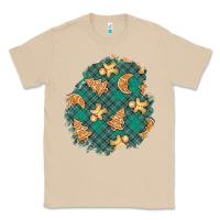 Mushroom christmas gingerbread cookies patch Classic Tee - BundleAndBundleShop