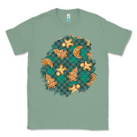 Sage christmas gingerbread cookies patch Classic Tee - BundleAndBundleShop