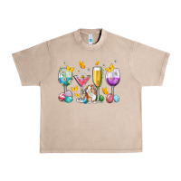 French Oak Easter wine glasses Easter Day Urban Heavy Tee - Neo Western