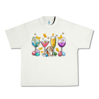 Pistachio Easter wine glasses Easter Day Urban Heavy Tee - Neo Western