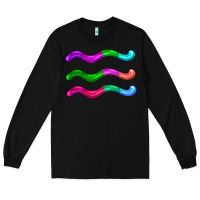 Black worm jelly Long Sleeve Tee - AdoDesignShop