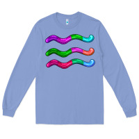 Colony Blue worm jelly Long Sleeve Tee - AdoDesignShop