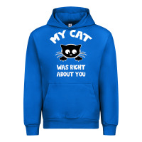 Cobalt My Cat Was Right About You Urban Hoodie - Bettercallsaul