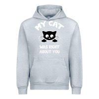 Heather Grey My Cat Was Right About You Urban Hoodie - Bettercallsaul