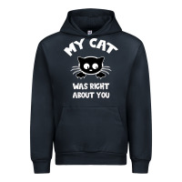 Navy My Cat Was Right About You Urban Hoodie - Bettercallsaul