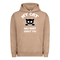 Pigment Burro My Cat Was Right About You Urban Hoodie - Bettercallsaul