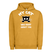 Pigment Peanut Butter My Cat Was Right About You Urban Hoodie - Bettercallsaul